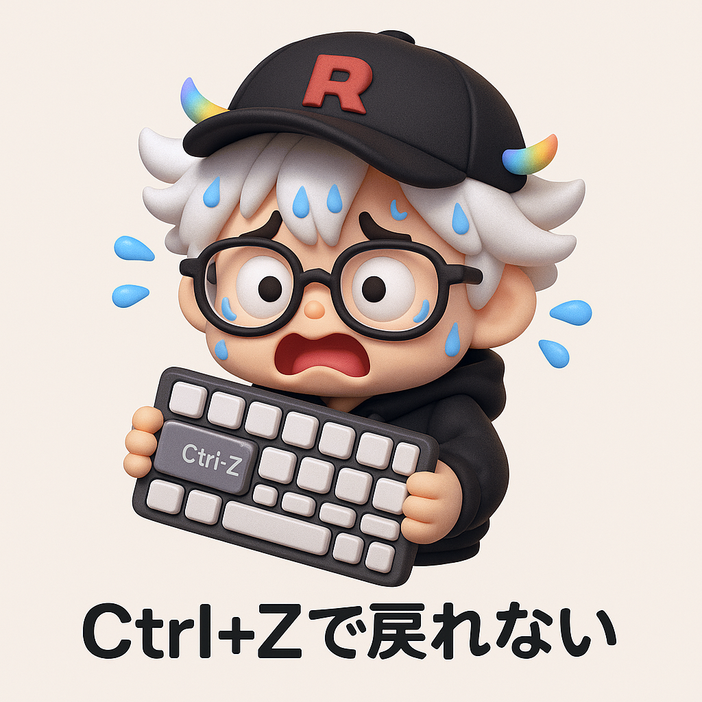 Can't Ctrl+Z